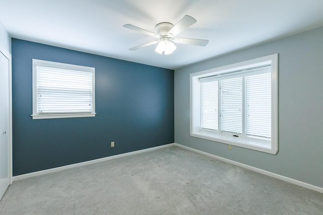 5418 15th St, Lubbock, TX 79416 - empty room with carpet floors and ceiling fan