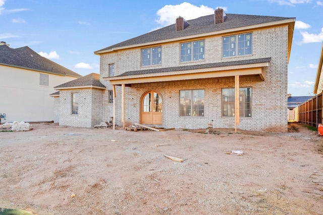 view of rear view of house