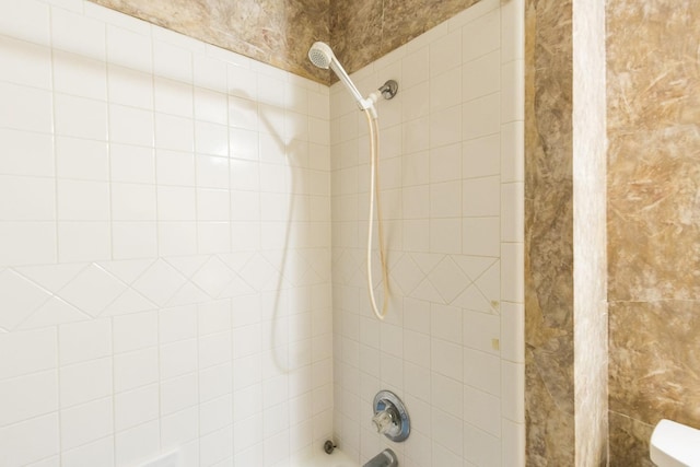 9613 Vicksburg Ave, Lubbock, TX 79424 - bathroom featuring  shower combination and toilet