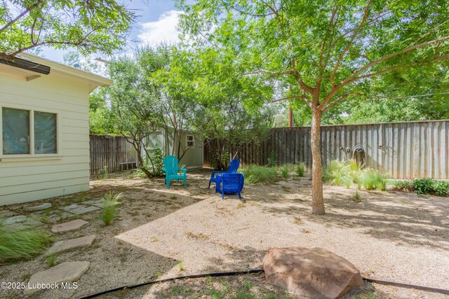 3014 25th St, Lubbock, TX 79410 - view of fenced backyard