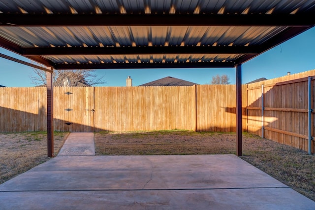 view of patio / terrace