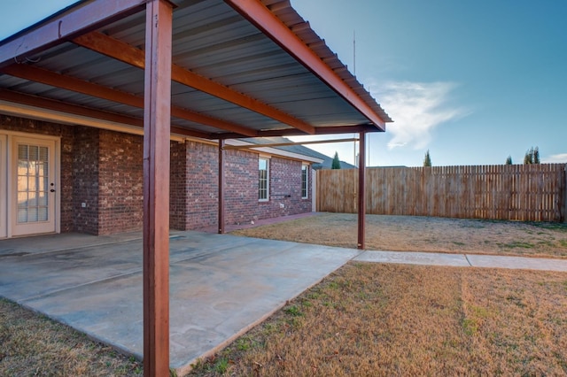 view of patio