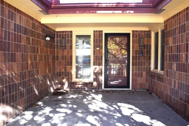 view of property entrance