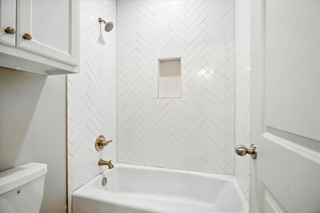 1403 Durham Ave, Wolfforth, TX 79382 - full bath with toilet and shower / bath combination