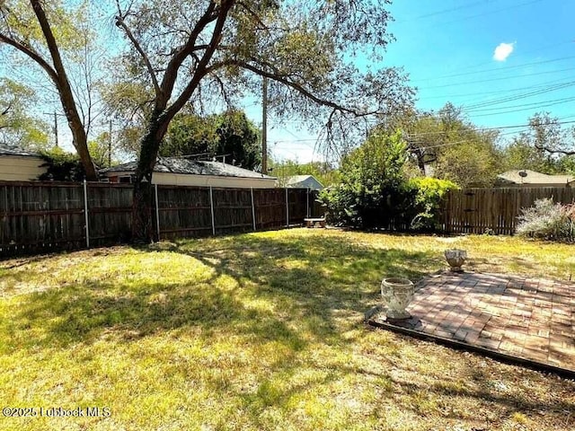 2413 25th St, Lubbock, TX 79411 - view of yard