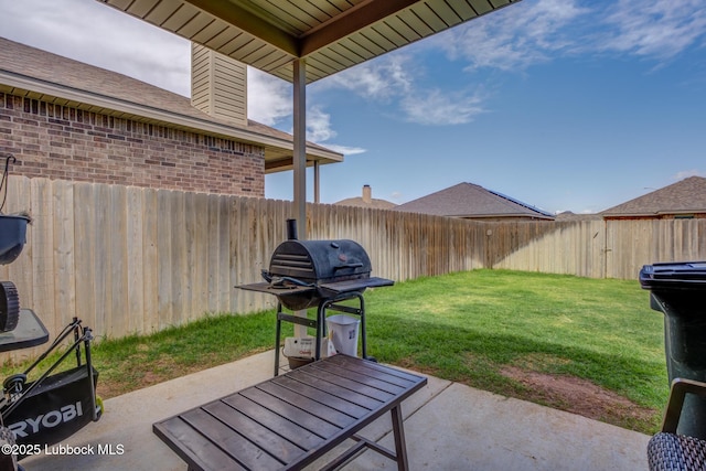 10423 Winfield Ave, Lubbock, TX 79424 - view of patio / terrace with area for grilling