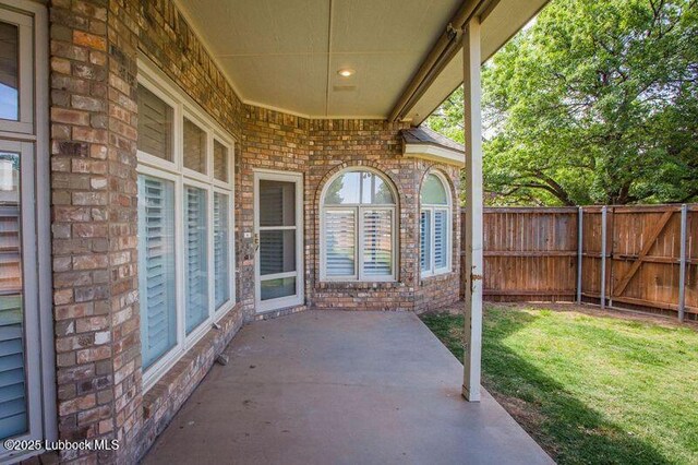 5110 1st Pl, Lubbock, TX 79416 - view of patio
