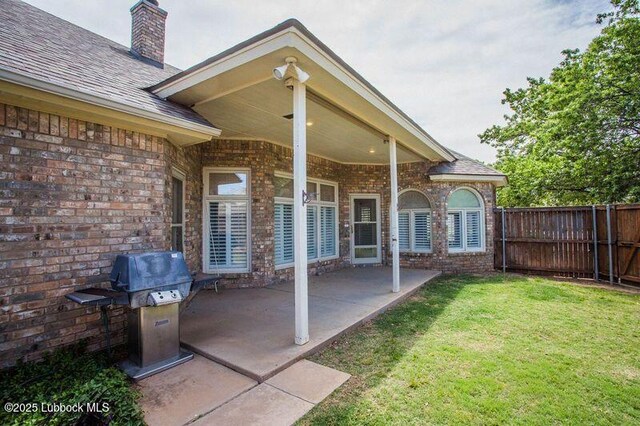 5110 1st Pl, Lubbock, TX 79416 - view of patio featuring a grill