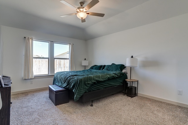 6904 56th St, Lubbock, TX 79407 - carpeted bedroom featuring a ceiling fan and baseboards