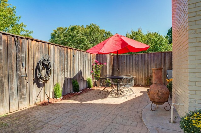 view of patio / terrace