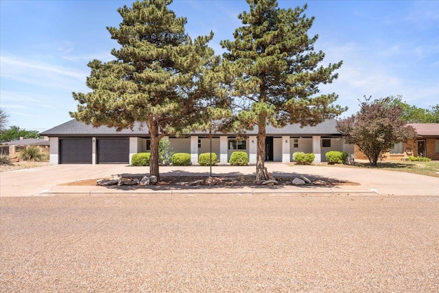 ranch-style house with a garage