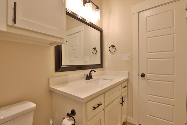 10504 Ave X, Lubbock, TX 79423 - half bathroom with toilet and vanity
