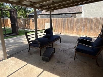 view of patio