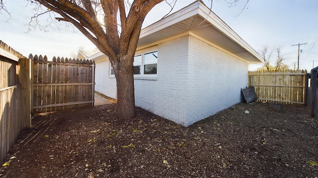 view of side of property