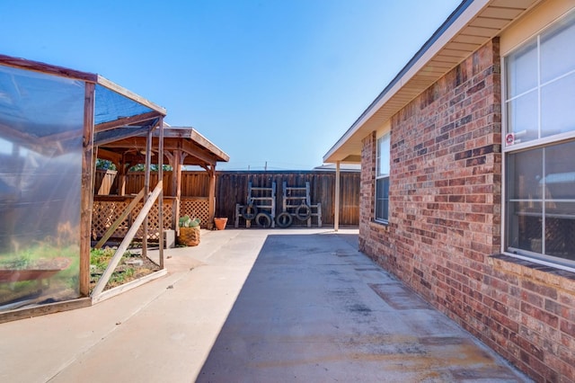 view of patio