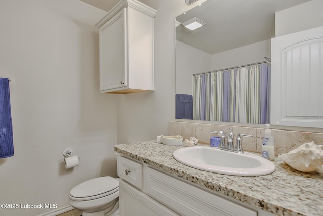 14320 Ave U, Lubbock, TX 79423 - bathroom with vanity and a shower with curtain
