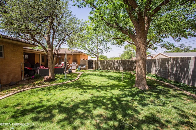 610 N 20th St, Lamesa, TX 79331 - view of fenced backyard