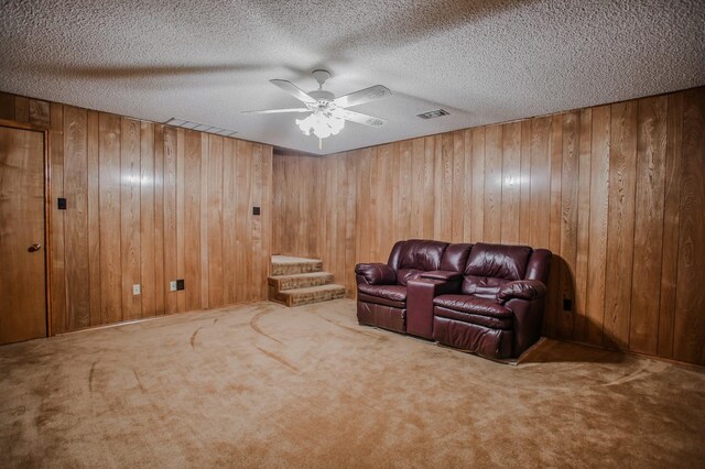 doorway to property featuring ceiling fan and a patio area