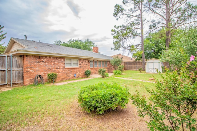 5720 71st St, Lubbock, TX 79424 - view of yard featuring a shed