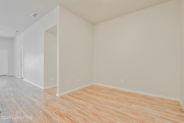 2012 Kenwood Ave, Lubbock, TX 79407 - empty room with light wood-style flooring and baseboards