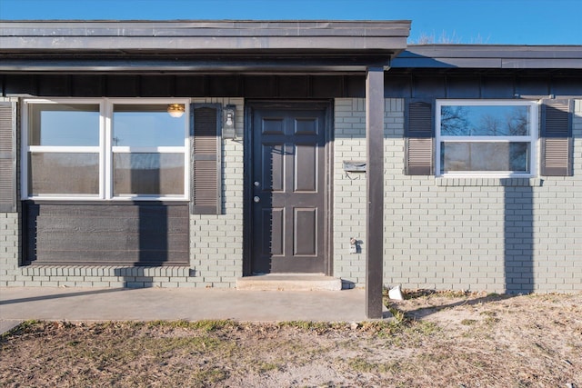 4316 61st St, Lubbock, TX 79413 - doorway to property with brick siding
