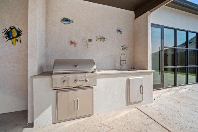 4803 120th St, Lubbock, TX 79424 - view of patio with a sink
