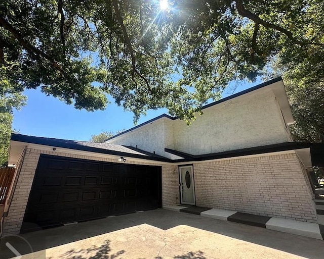 ranch-style house with a garage