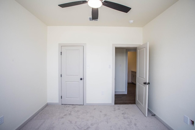 1312 Chaucer Ln, Wolfforth, TX 79382 - unfurnished bedroom featuring carpet flooring and ceiling fan