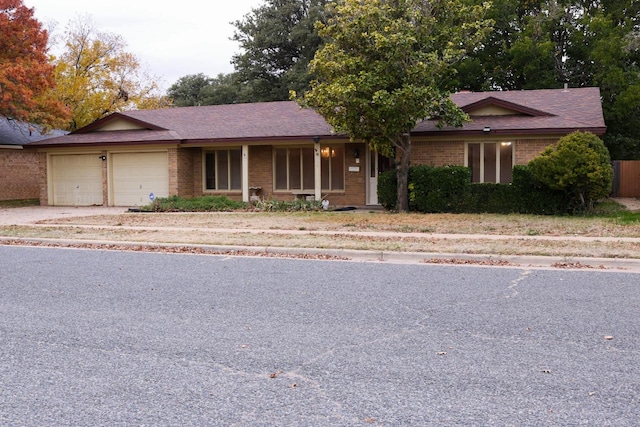 ranch-style house with a garage