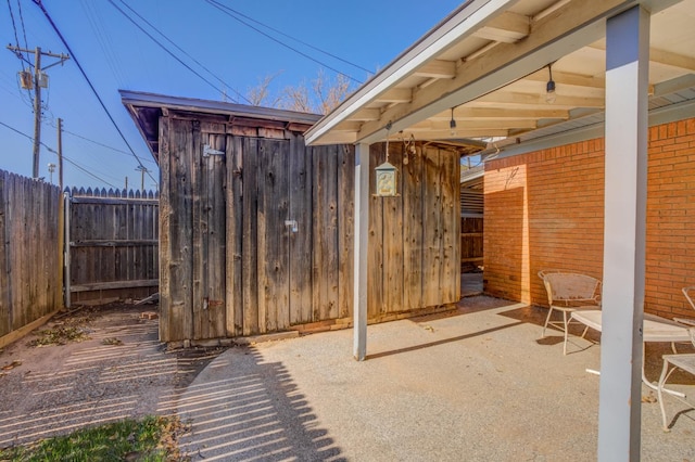 view of patio / terrace