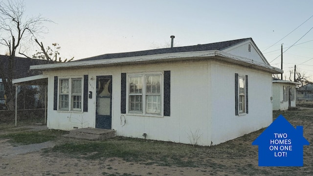 view of front of house