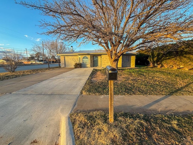 view of ranch-style house