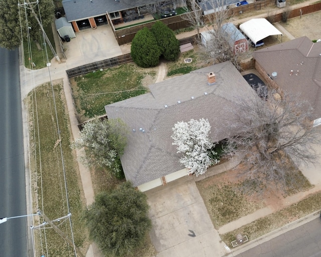 aerial view