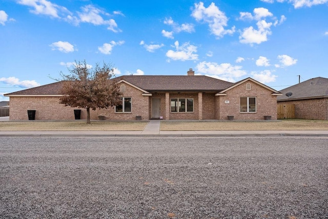 view of ranch-style home