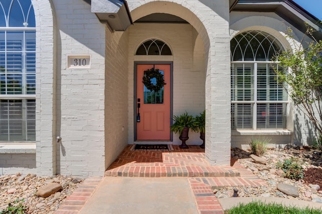 view of property entrance