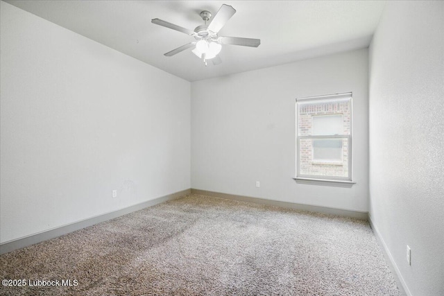 10330 Ave X Ave, Lubbock, TX 79423 - spare room featuring carpet and a ceiling fan