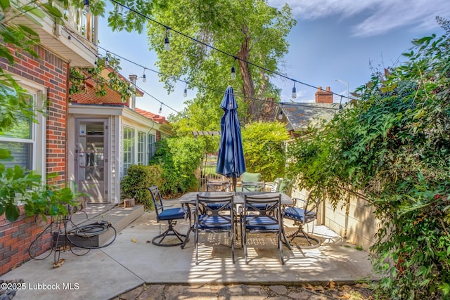 3003 19th St, Lubbock, TX 79410 - view of patio featuring outdoor dining space