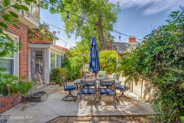 3003 19th St, Lubbock, TX 79410 - view of patio / terrace featuring outdoor dining space