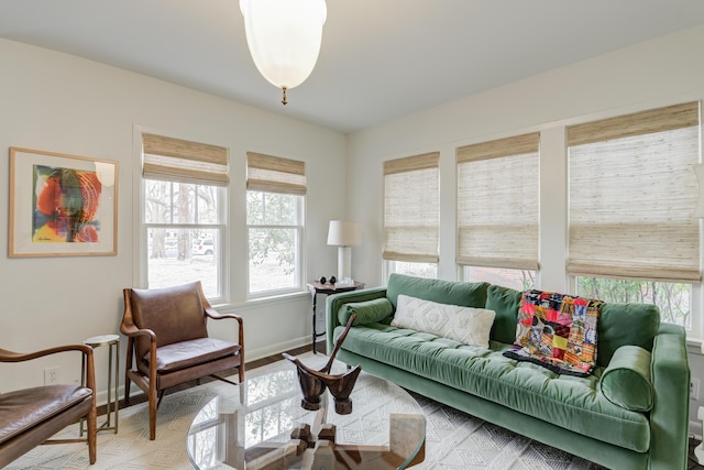 3003 19th St, Lubbock, TX 79410 - living room with plenty of natural light and light wood-style floors