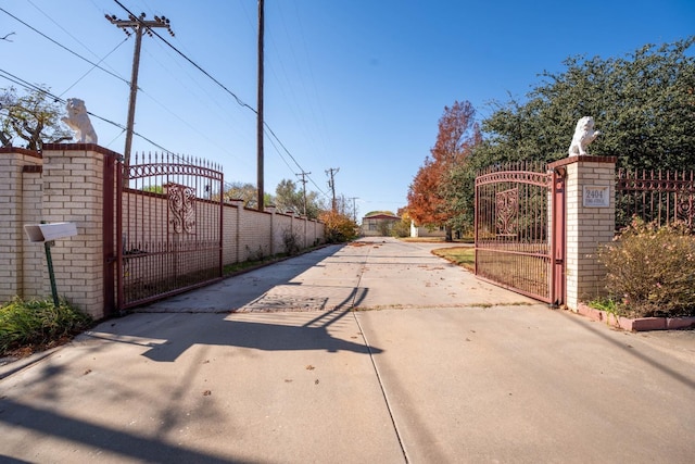 view of gate