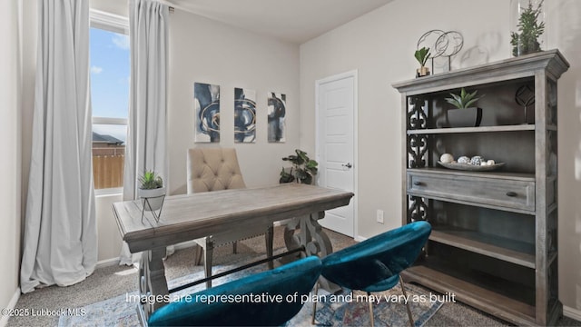 2337 149th St, Lubbock, TX 79423 - home office with carpet flooring