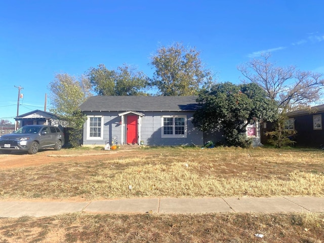 view of ranch-style house