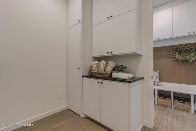 3617 127th St, Lubbock, TX 79423 - mudroom featuring light wood-style flooring and baseboards