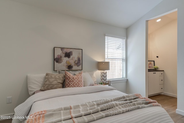 3617 127th St, Lubbock, TX 79423 - bedroom featuring wood finished floors and recessed lighting