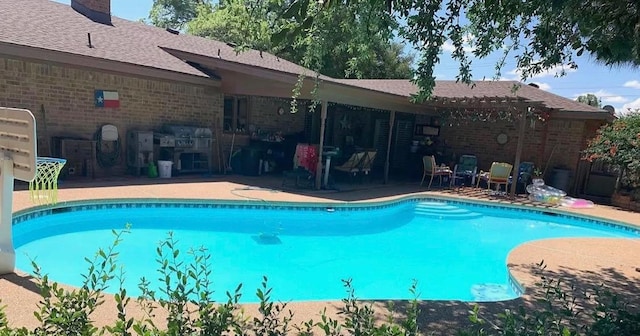 view of swimming pool