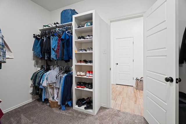 3615 121st St, Lubbock, TX 79423 - walk in closet with carpet floors