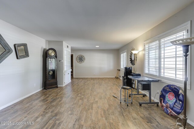 3413 42nd St, Lubbock, TX 79413 - office space with wood finished floors and baseboards