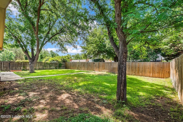 4411 58th St, Lubbock, TX 79414 - view of fenced backyard