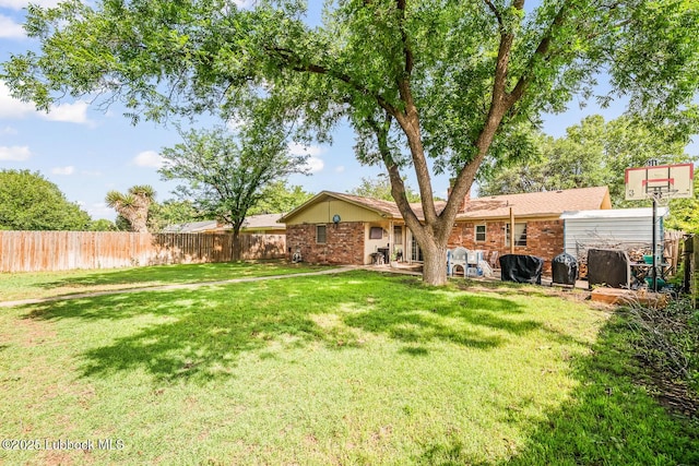 4411 58th St, Lubbock, TX 79414 - view of yard