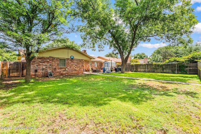 4411 58th St, Lubbock, TX 79414 - view of fenced backyard